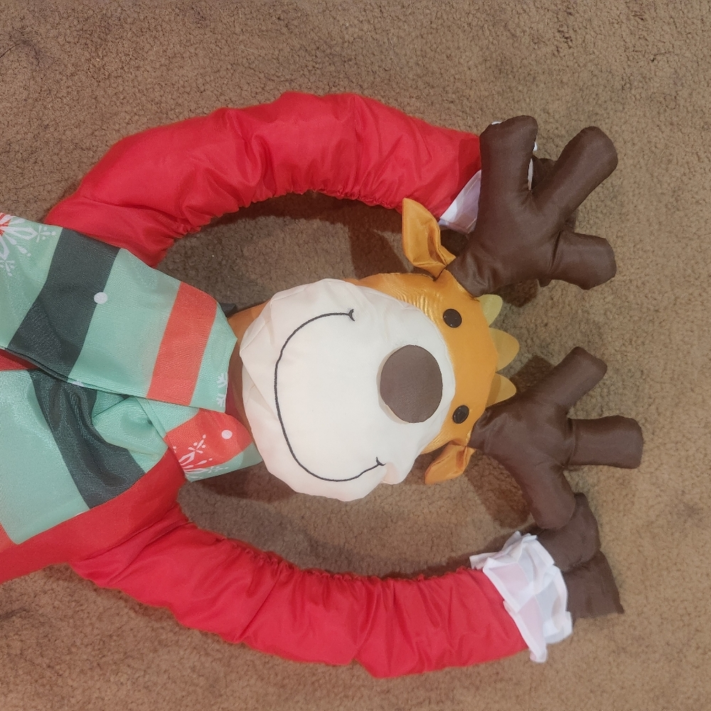 Holiday Reindeer LED Pole Hugger